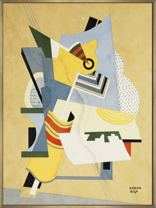 Composition Cubiste Wall Art