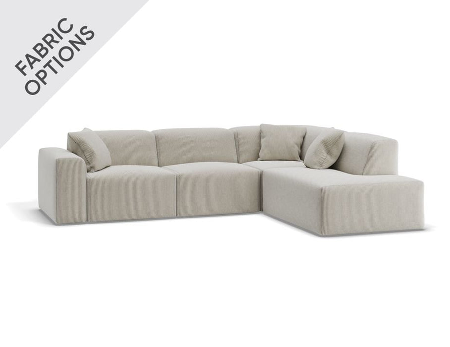Monaco Sofa - Config E with Open End - With Right Terminal Chaise