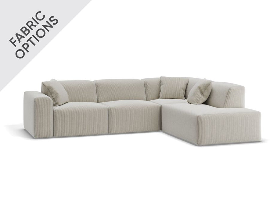 Monaco Sofa - Config E with Open End - With Left Terminal Chaise