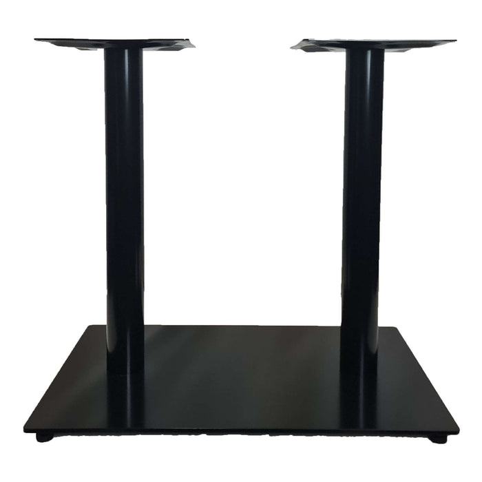 Durafurn Coolangatta Standard Height Rectangle Base 740x490 - Black (3 to 6 week approx. lead-time)