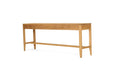 Cora Console Table - 3 Drawer - Natural 210cm