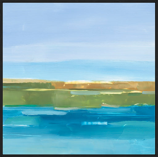 Crystal Blue Horizon II Wall Art