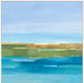 Crystal Blue Horizon II Wall Art