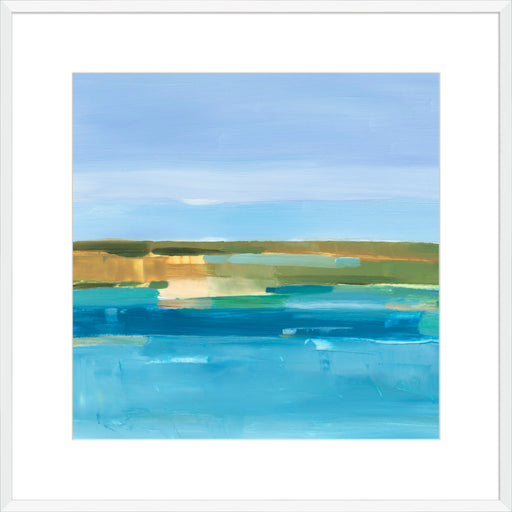 Crystal Blue Horizon I Wall Art