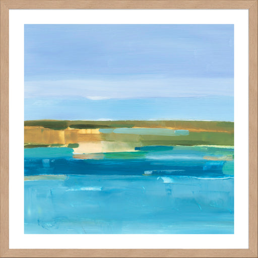 Crystal Blue Horizon I Wall Art