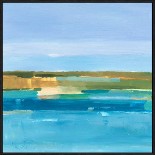 Crystal Blue Horizon I Wall Art