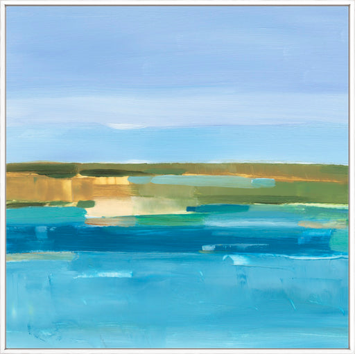 Crystal Blue Horizon I Wall Art