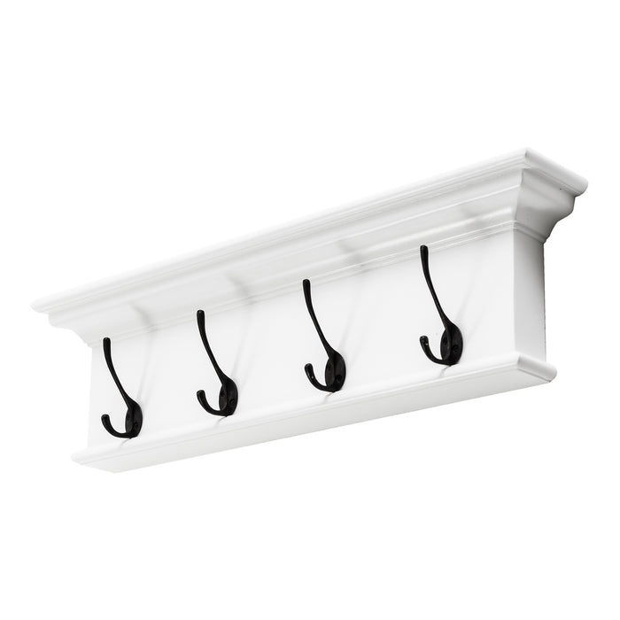 NovaSolo Halifax 4 Hook Coat Rack