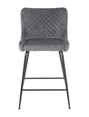 Dario Bar Stool Pebble Grey (Set of 2)