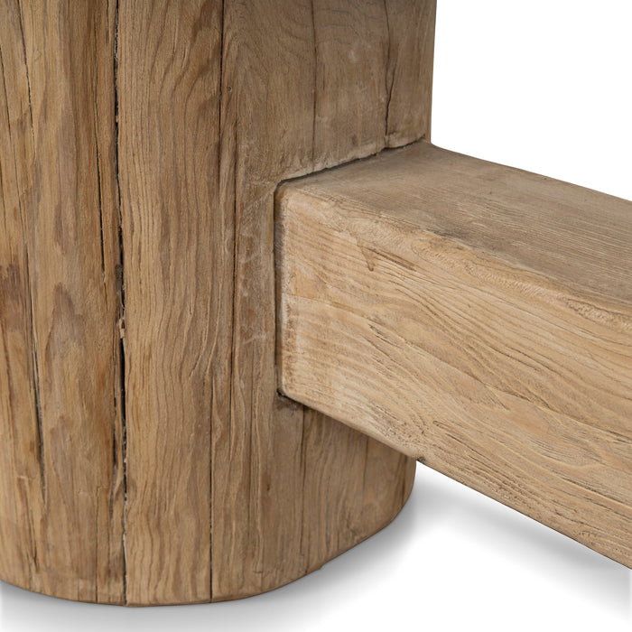 Josif 2.06m Elm Bench - Natural