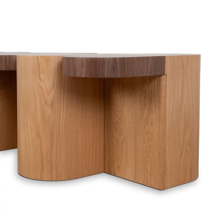 Artea 1.68m Dining Bench - Two Tone Natural