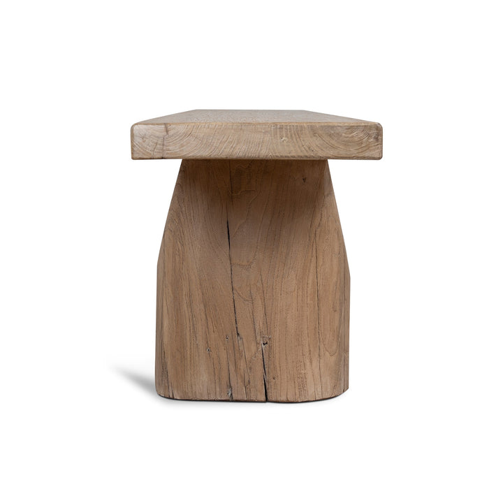 Josif 2.5m Elm Bench - Natural