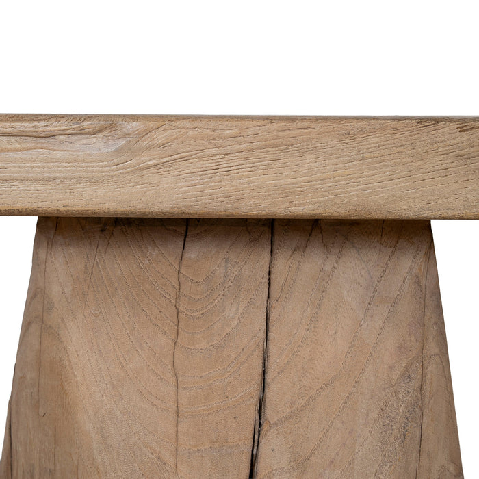Josif 2.5m Elm Bench - Natural