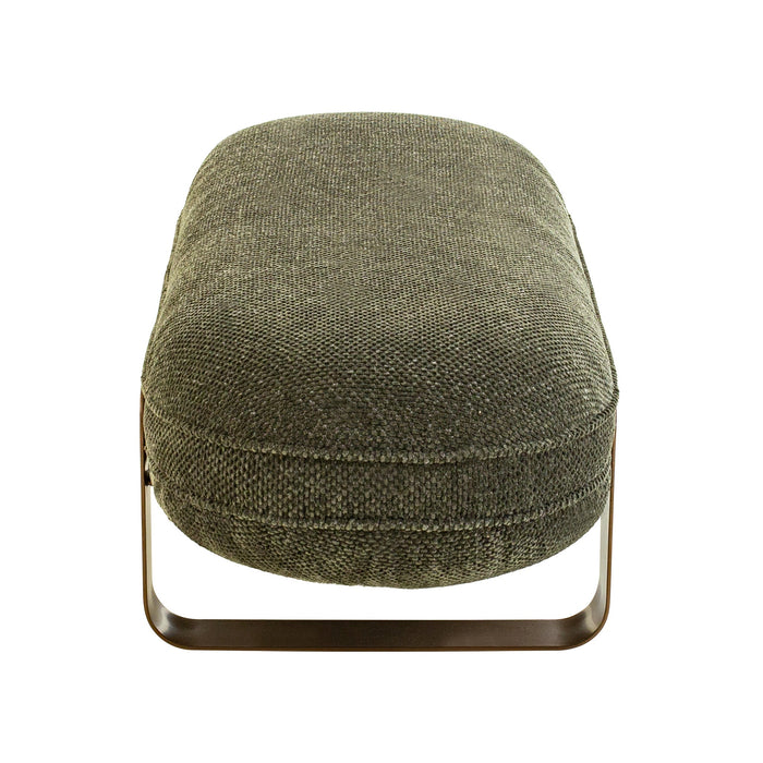 Callistia 1.5m Long Bench - Woven Green