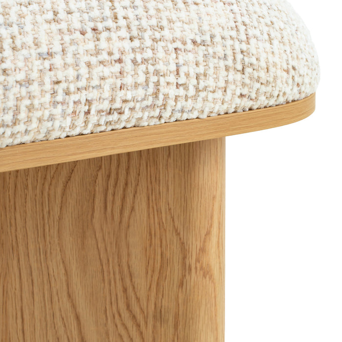Vico 1.5m Natural Bench - Plush Beige