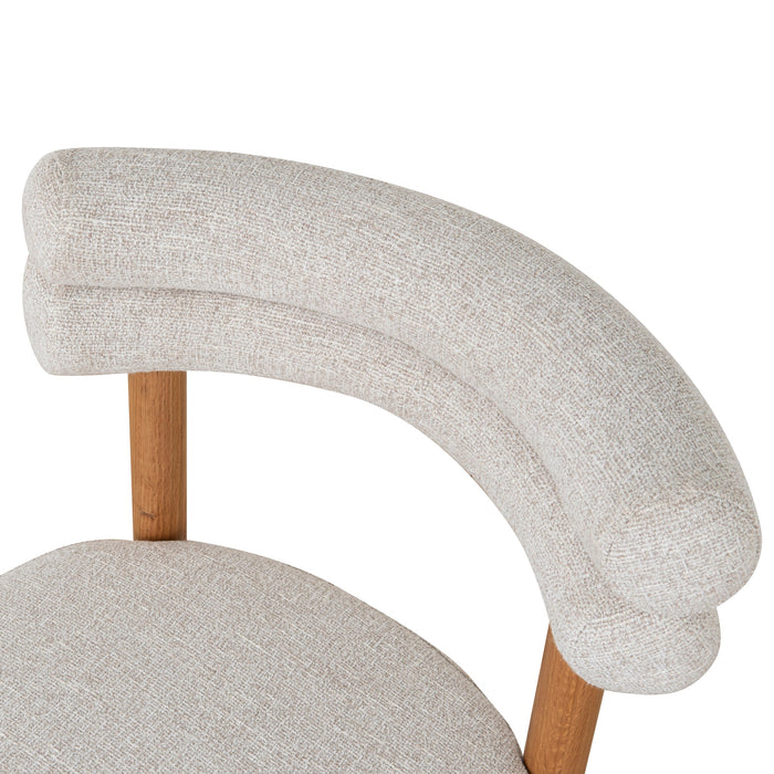 Set of 2 - Maron Dining Chair - Coastal Beige
