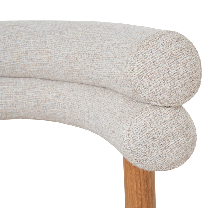 Set of 2 - Maron Dining Chair - Coastal Beige