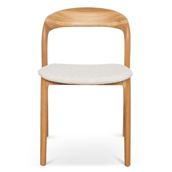 Set of 2 - Caspar Natural Dining Chair - Swady Beige
