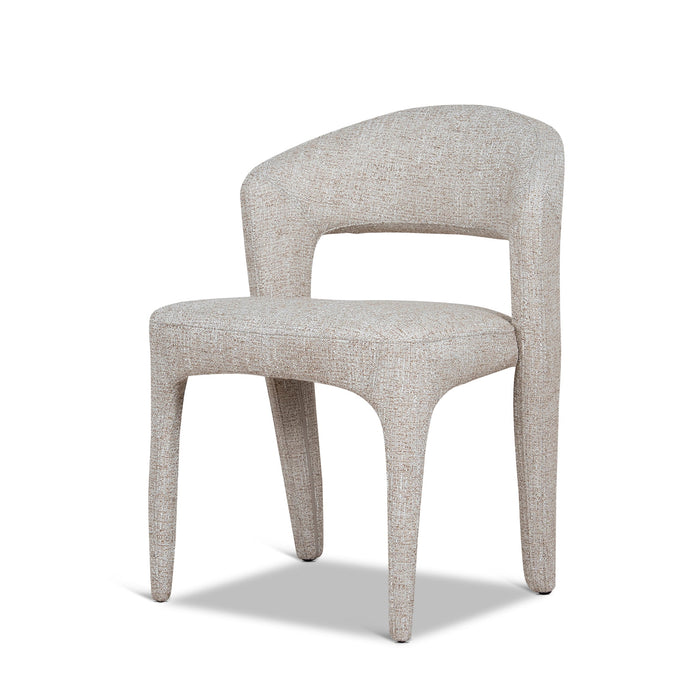 Set of 2 - Voss Dining Chair - Pale Beige