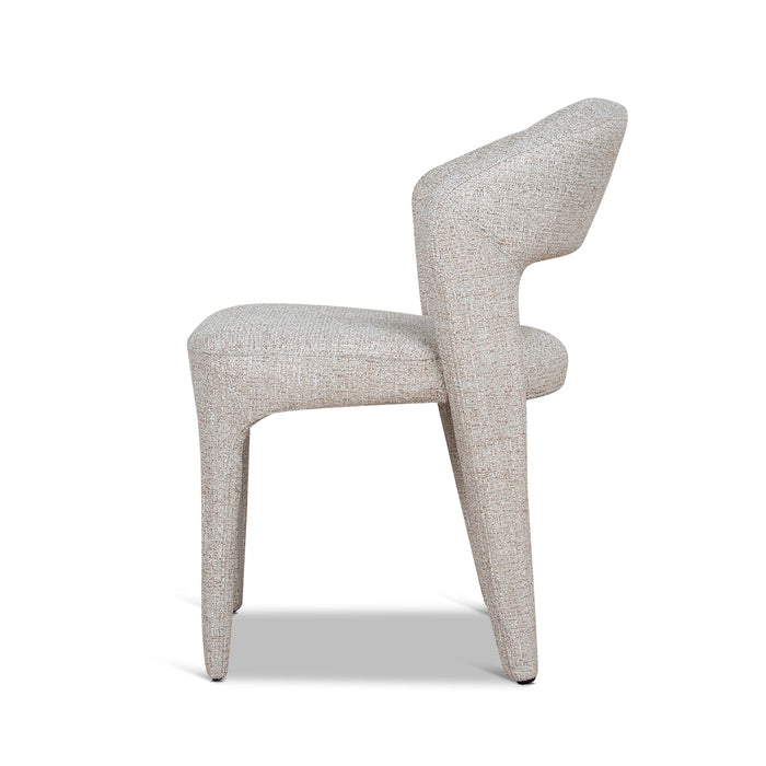 Set of 2 - Voss Dining Chair - Pale Beige