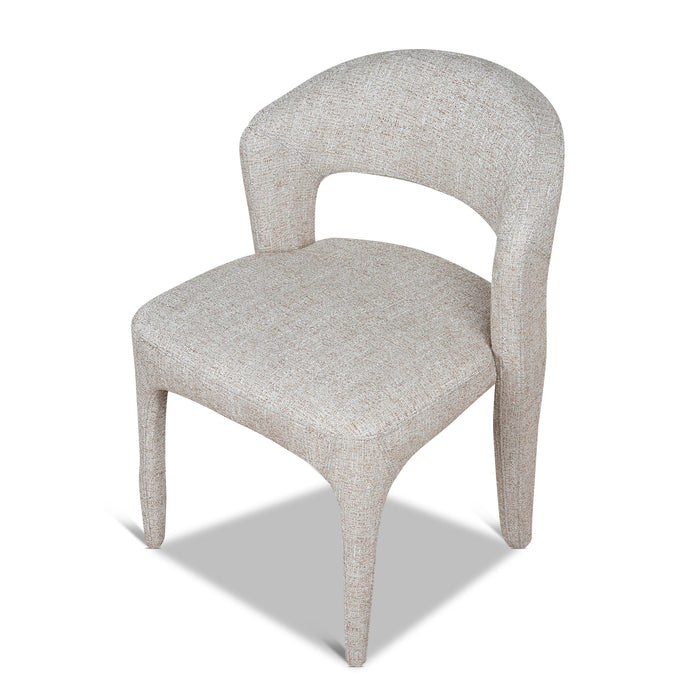 Set of 2 - Voss Dining Chair - Pale Beige
