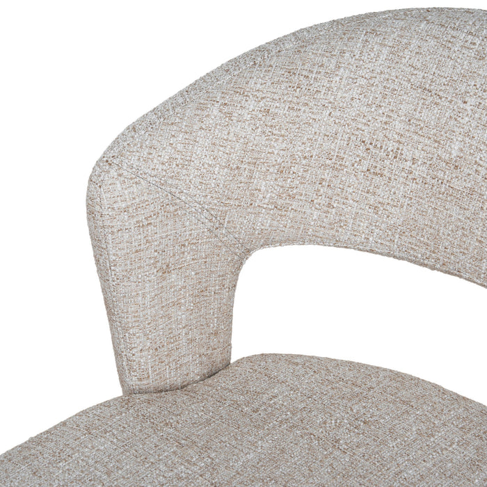 Set of 2 - Voss Dining Chair - Pale Beige