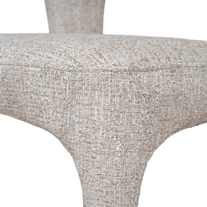 Set of 2 - Voss Dining Chair - Pale Beige