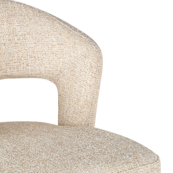 Set of 2 - Voss Dining Chair - Stonish Beige