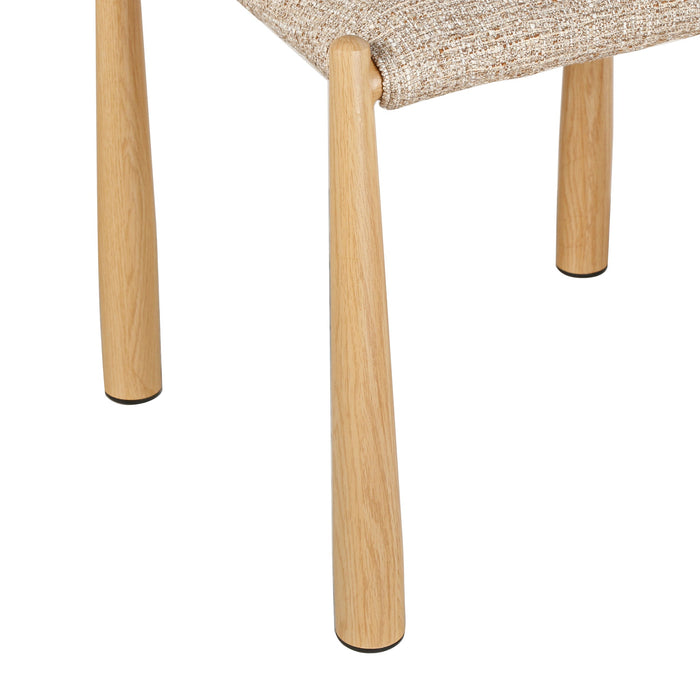 Set of 2 - Fabian Dining Chair - Stonish Beige