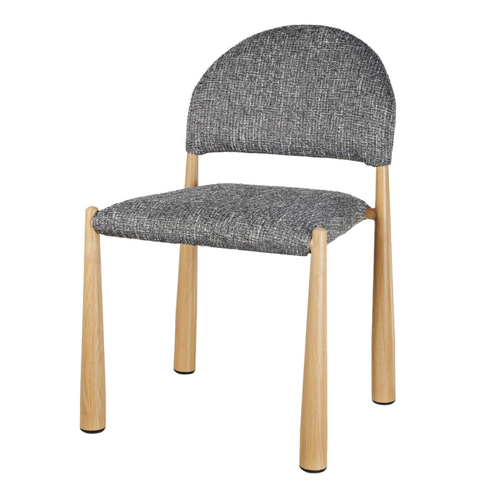 Set of 2 - Fabian Dining Chair - Neutral Grey