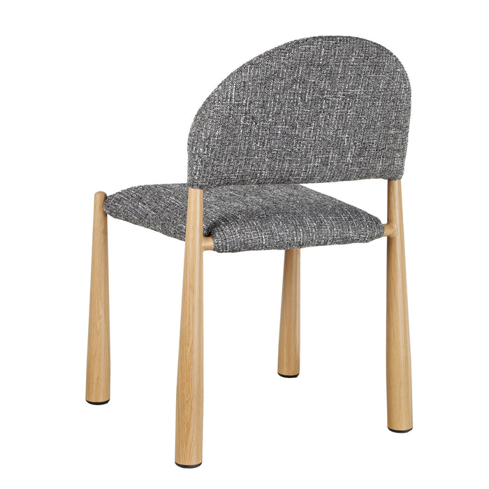Set of 2 - Fabian Dining Chair - Neutral Grey