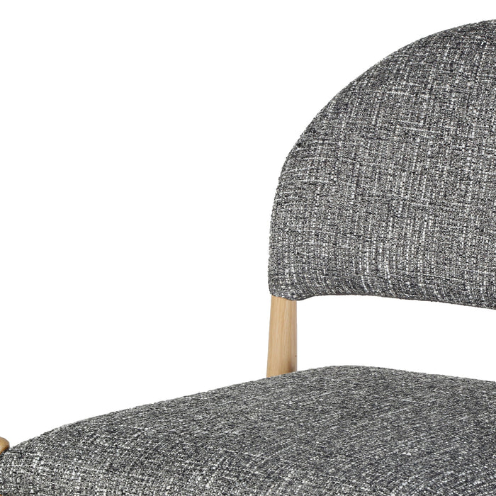 Set of 2 - Fabian Dining Chair - Neutral Grey
