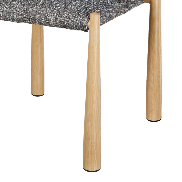 Set of 2 - Fabian Dining Chair - Neutral Grey