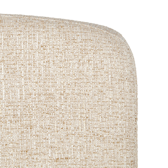 Set of 2 - William Dining Chair - Pale Beige