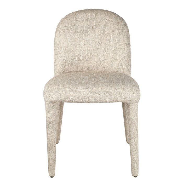 Set of 2 - William Dining Chair - Pale Beige