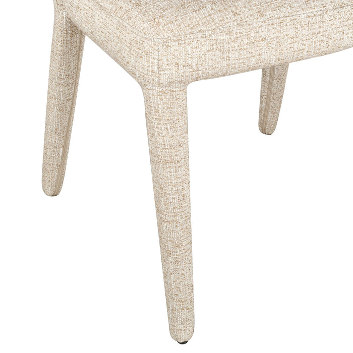 Set of 2 - William Dining Chair - Pale Beige