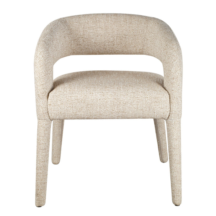 Roni Dining Chair - Pale Beige