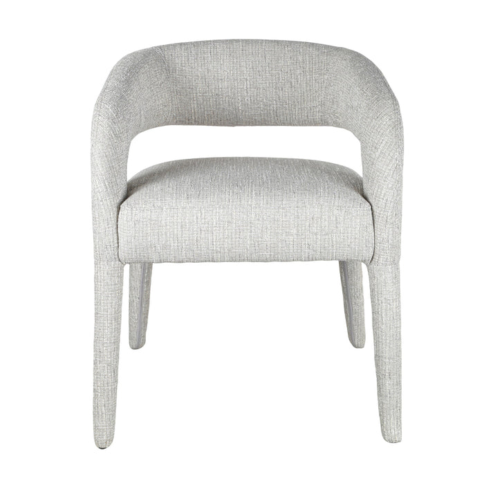 Roni Dining Chair - Chrome Grey