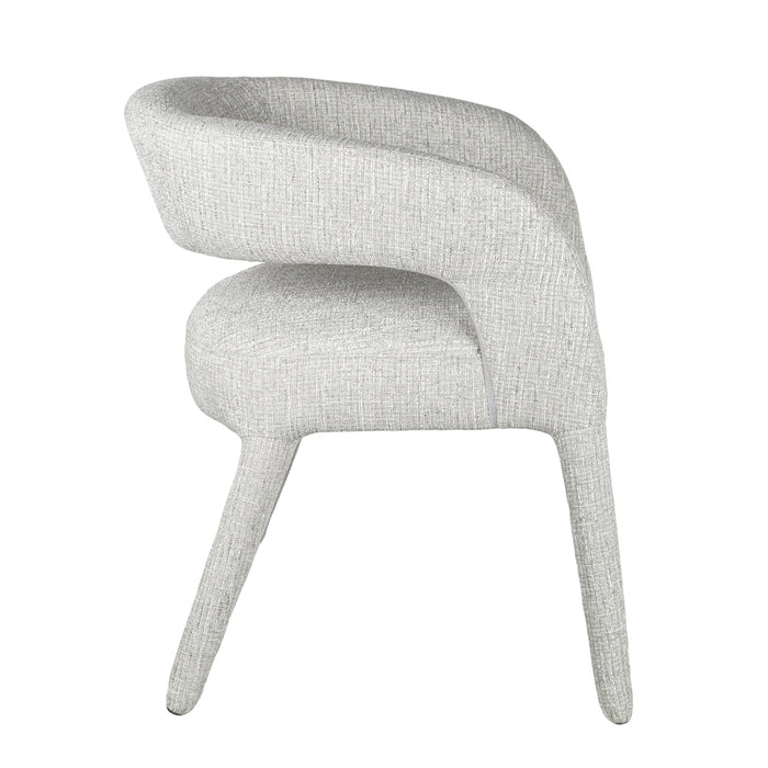 Roni Dining Chair - Chrome Grey