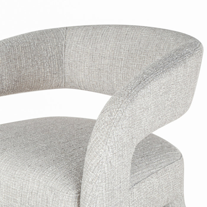 Roni Dining Chair - Chrome Grey