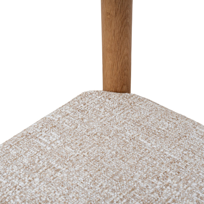 Set of 2 - Adir Natural Dining Chair - Pale Beige
