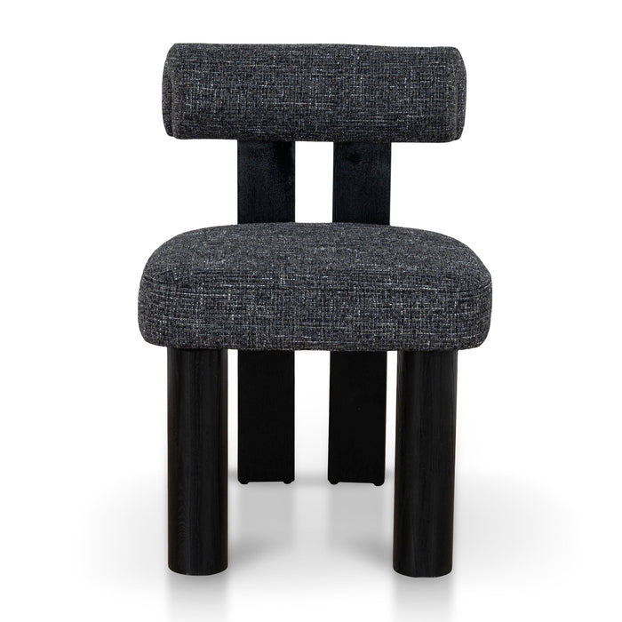 Black Dining Chair - Field Charcoal (Set of 2)