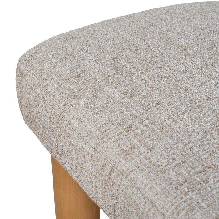 Set of 2 - Remy Natural Dining Chair - Pale Beige