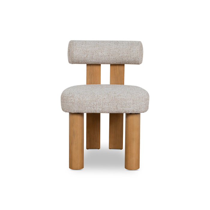 Natural Dining Chair - Pale Beige (Set of 2)
