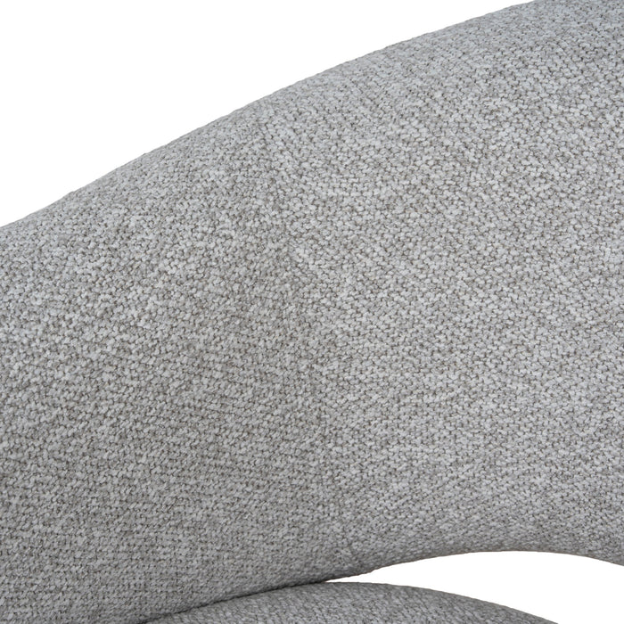 White Dining Chair - Clay Grey (Set of 2)