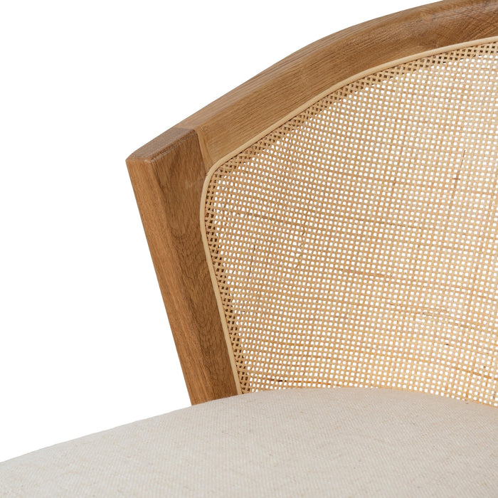 Set of 2 - Earlene Fabric Dining Chair - Dawn Beige