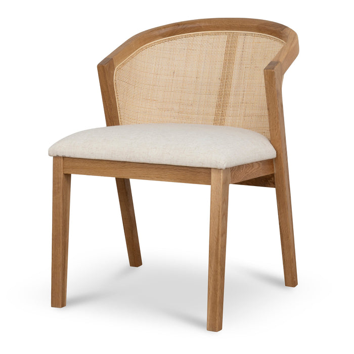 Set of 2 - Earlene Fabric Dining Chair - Dawn Beige