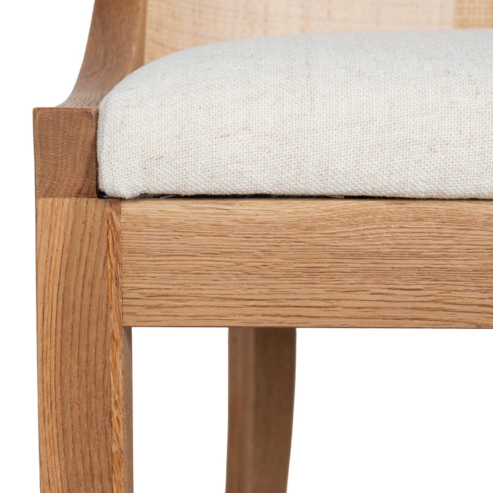 Set of 2 - Arla Dining Chair - Dawn Beige