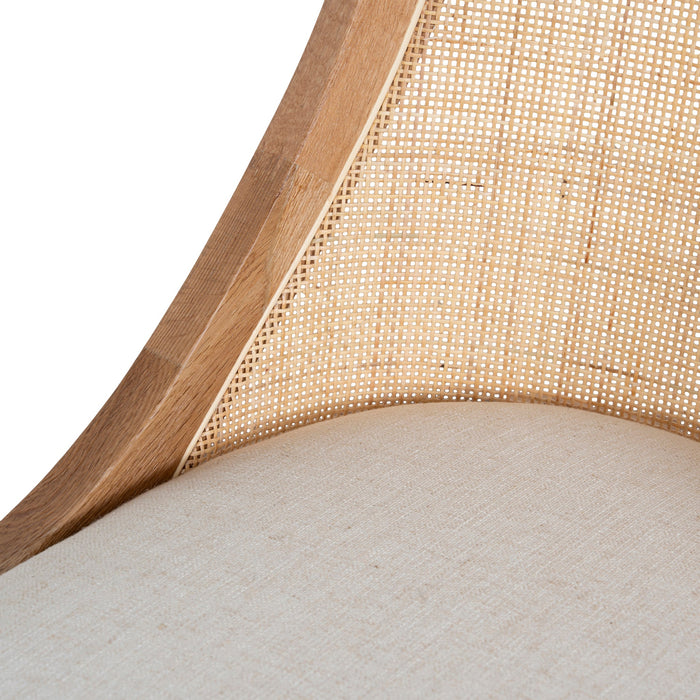 Set of 2 - Arla Dining Chair - Dawn Beige