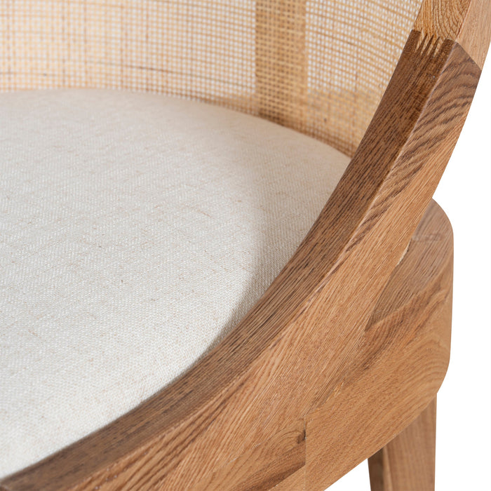 Set of 2 - Arla Dining Chair - Dawn Beige
